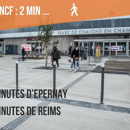 Promenade D'Automne - Netflix & Wifi - Climatisation- Parking Gratuit - Check-In 24H24 - Emplacement Velos - Goodmarning شالو أو شُمْبانيِ المظهر الخارجي الصورة