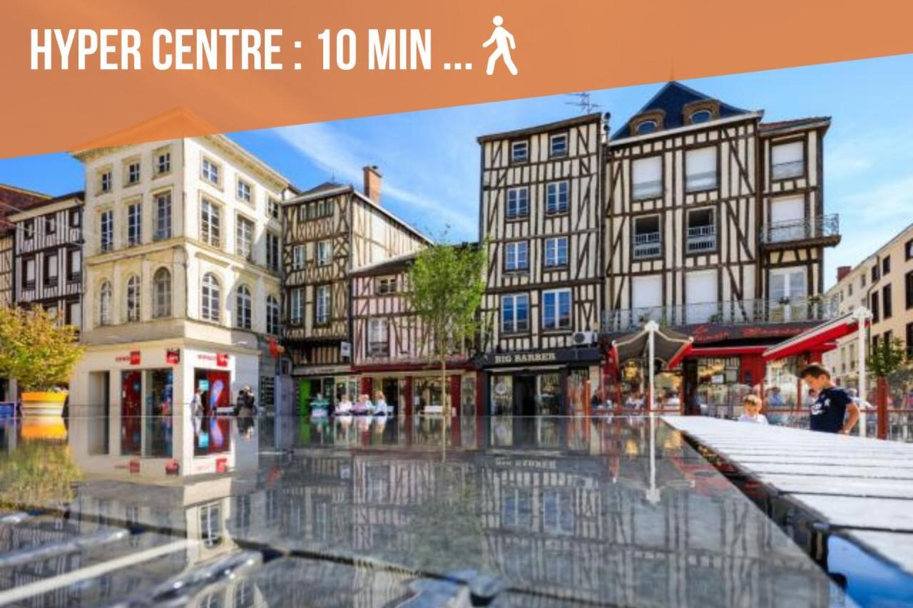 Promenade D'Automne - Netflix & Wifi - Climatisation- Parking Gratuit - Check-In 24H24 - Emplacement Velos - Goodmarning شالو أو شُمْبانيِ المظهر الخارجي الصورة
